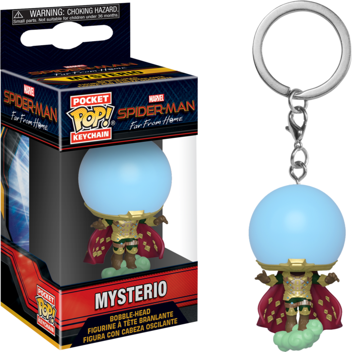 Spiderman: FFH - Mysterio Pop! Keychain