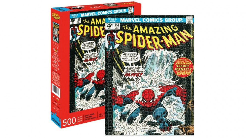 Marvel - Spider-Man Cover 500 Piece Jigsaw Puzzle
