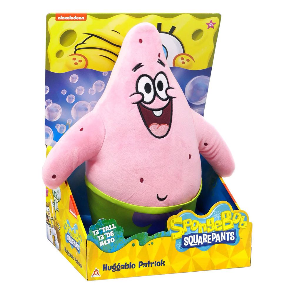 Spongebob Squarepants Huggable Plush (CBU of 6 Assorted)