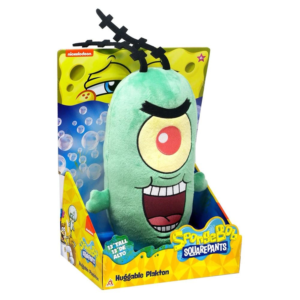 Spongebob Squarepants Huggable Plush (CBU of 6 Assorted)