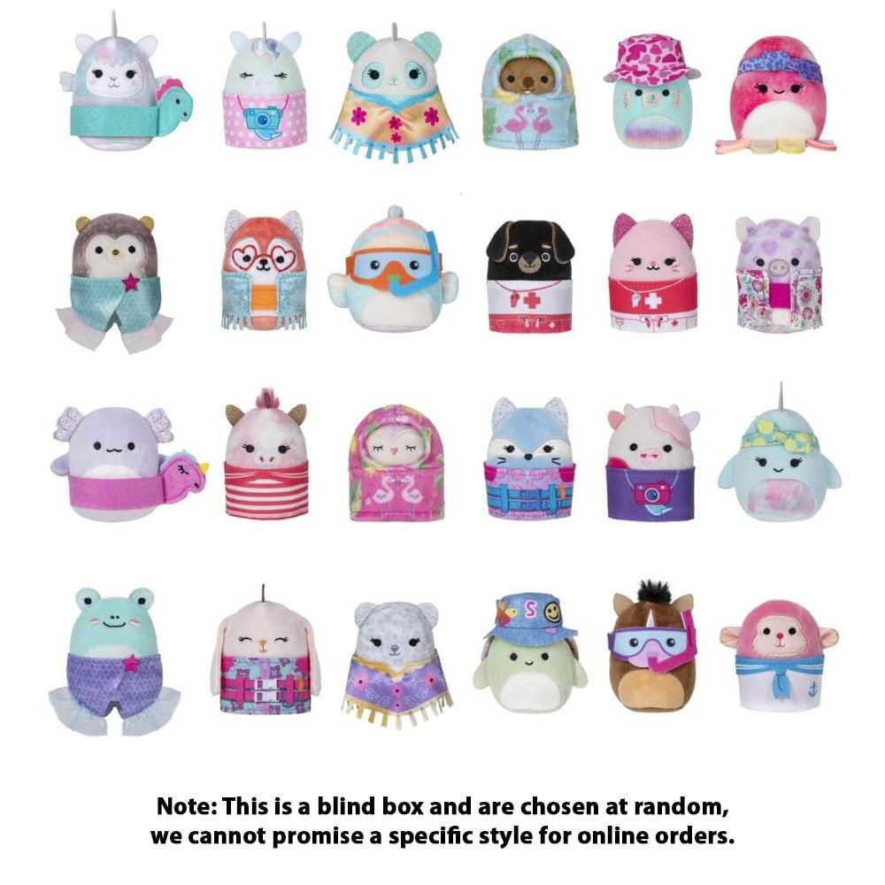 Squishville Mystery Mini Squishmallow W8 Assorted