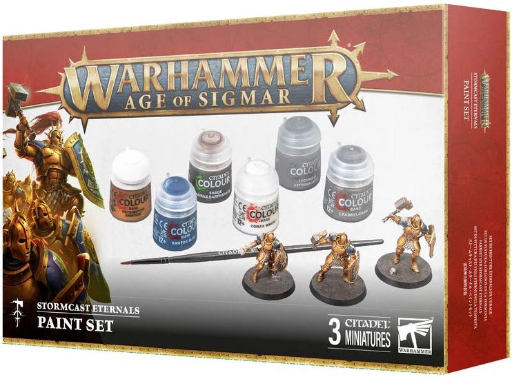 Warhammer Age of Sigmar - Stormcast Eternals And Paint Set (60-10)