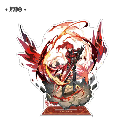 Summer Fantasia Series Acrylic Stand - Diluc