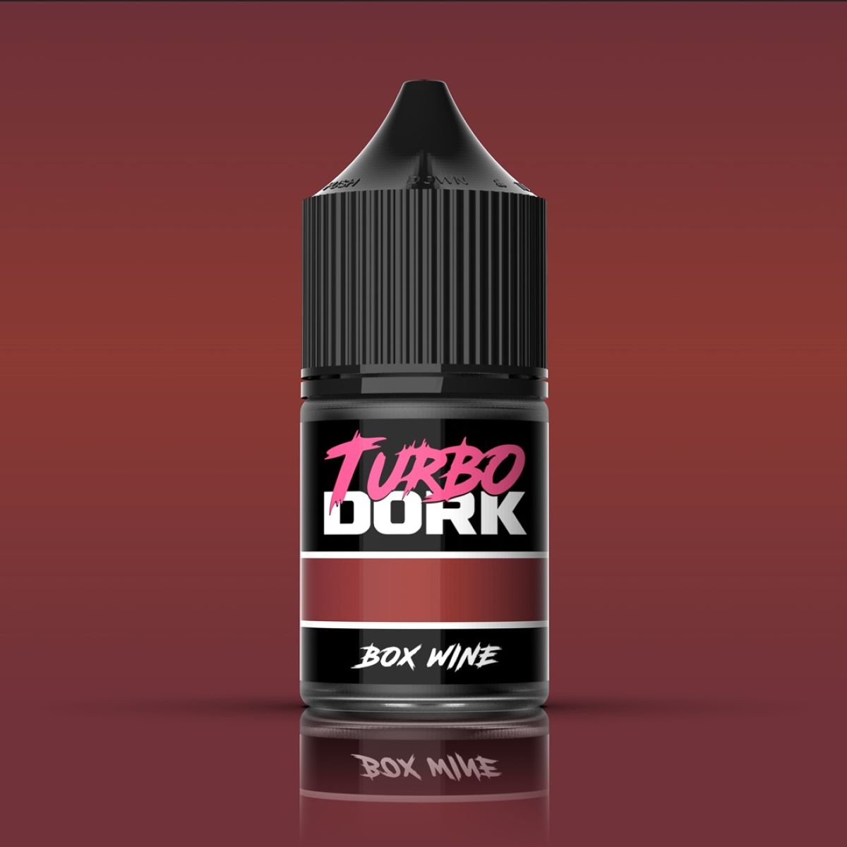 Turbo Dork - Box Wine Metallic Acrylic Paint 22ml Bottle