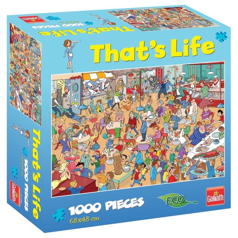 Thats Life 1000 Piece Jigsaw - Lunch Room