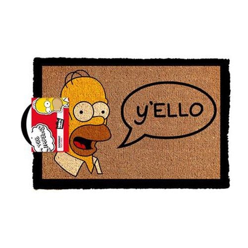 Doormat The Simpsons - Yello!