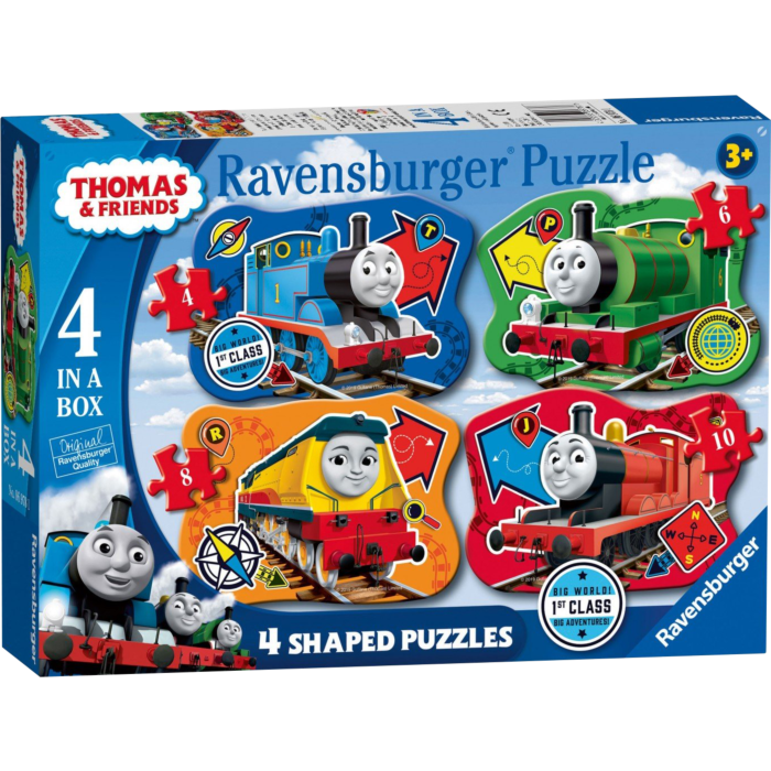 Ravensburger - Thomas the Tank Engine Shaped Puzzles 4 6 8 &amp;10 Piece Jigsaw