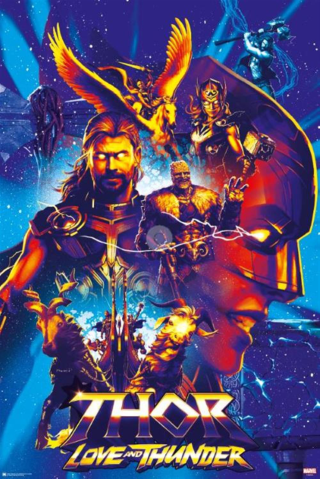 Thor - Love And Thunder - Comic Poster