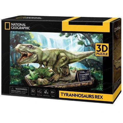3D Puzzles: Tyrannosaurus Rex 3D 52 Piece