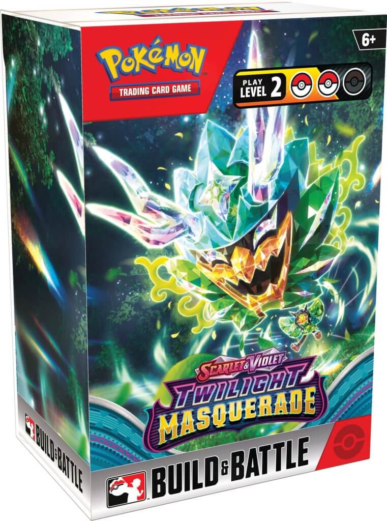 Pokemon TCG Scarlet &amp; Violet Twilight Masquerade Build &amp; Battle Box