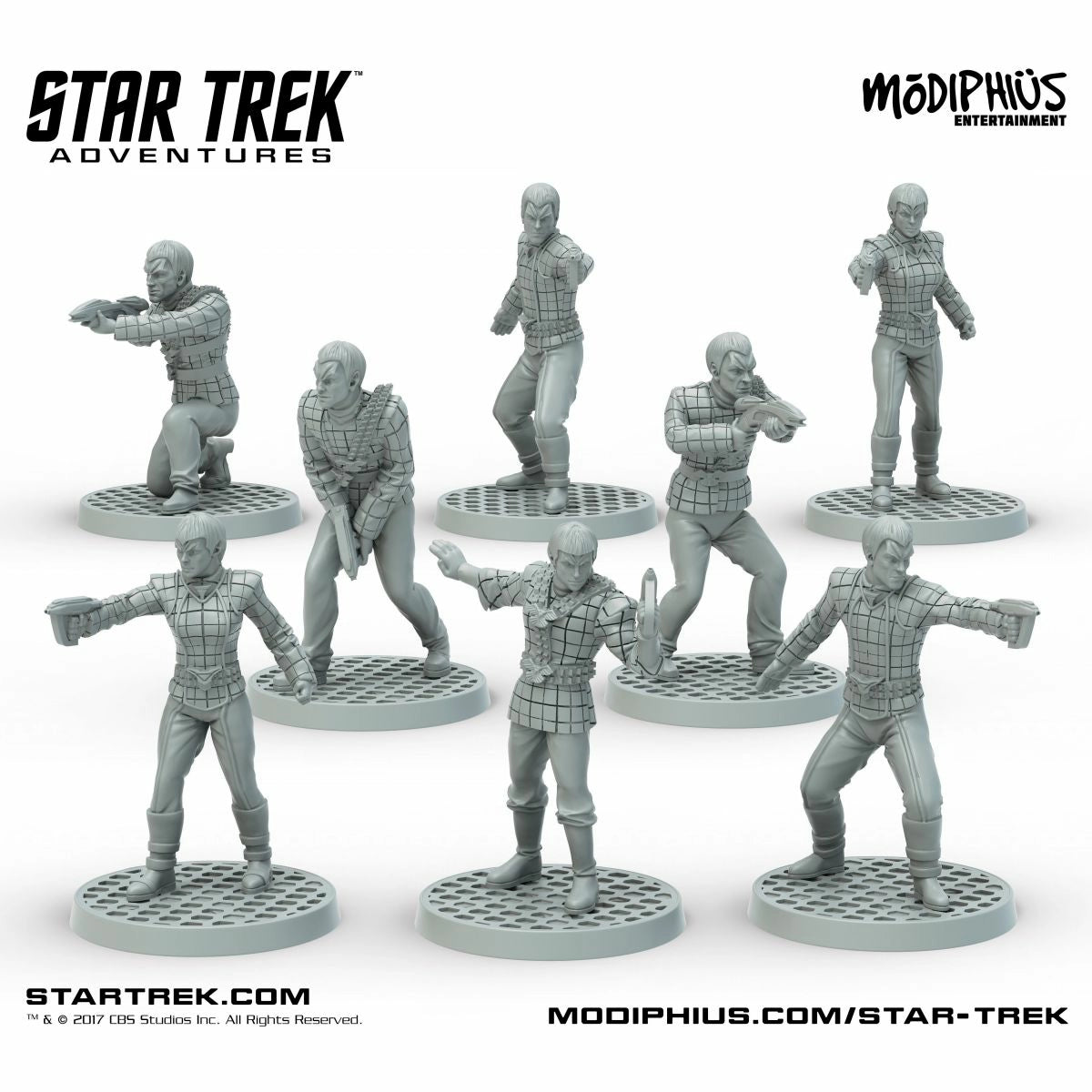 Star Trek Adventures Klingon Warband Miniatures Set