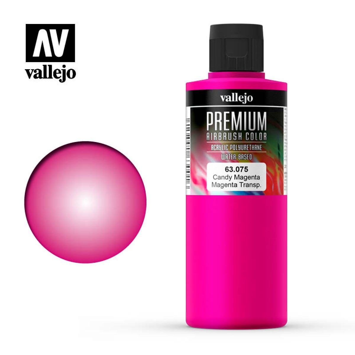 Vallejo - Premium Colour - Candy Magenta 200ml