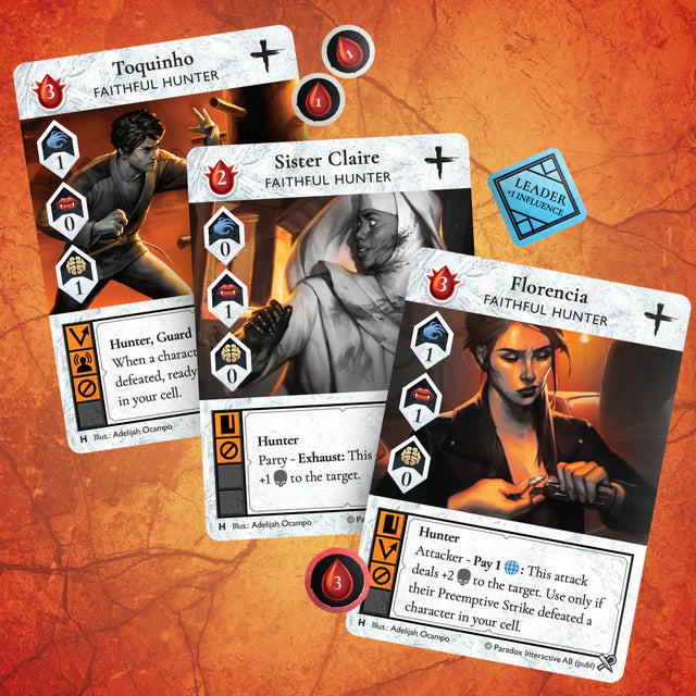Vampire: The Masquerade Rivals Expandable Card Game - The Hunters &amp; The Hunted
