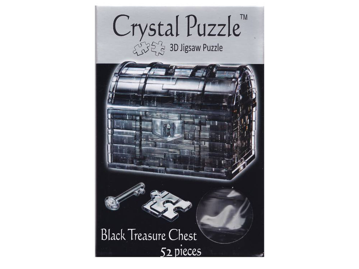3D Black Treasure Crystal Puzzle