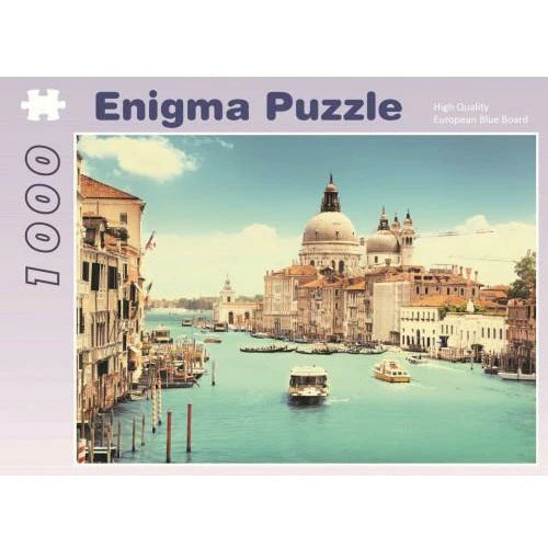 Enigma Grand Canal Basilica Venice 1000 Piece Jigsaw