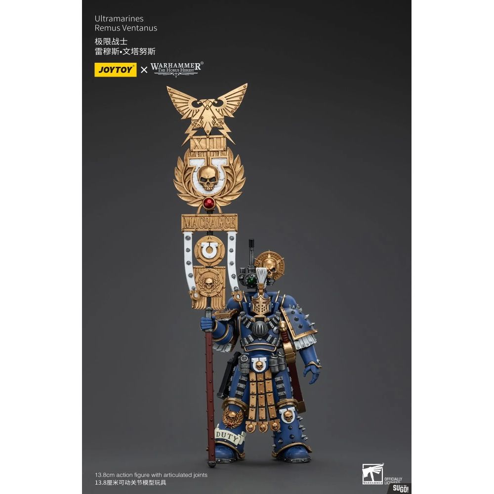 Warhammer Collectibles: 1/18 Scale Ultramarines Remus Ventanus (Preorder)