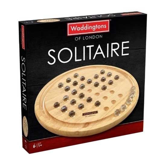 Wooden Solitaire with Wooden Balls