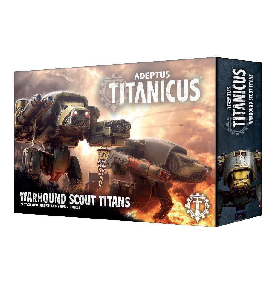 Adeptus Titanicus: Warhound Scout Titans (400-18)