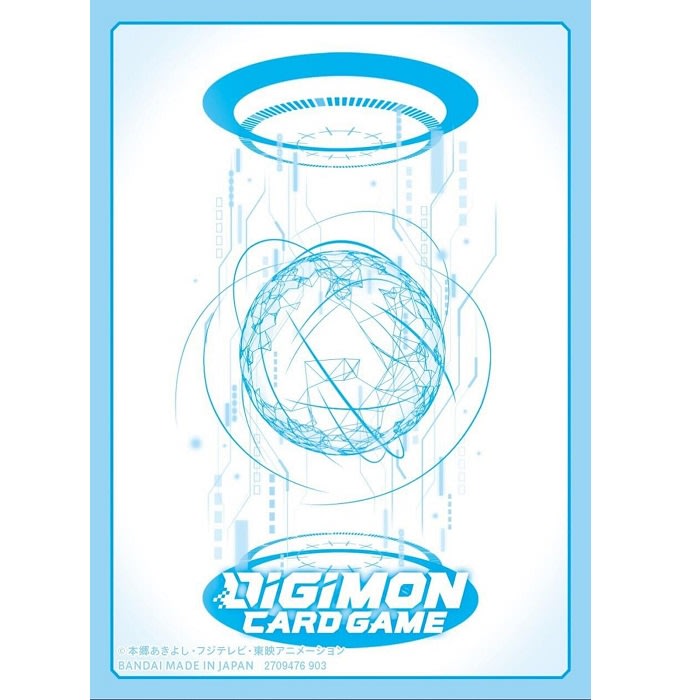 Digimon 3rd Anniversary Sleeves - White Blue