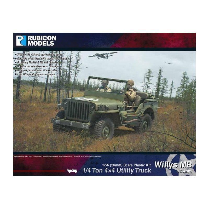 Us Willys Mb 1/4 Ton 4x4 Jeep