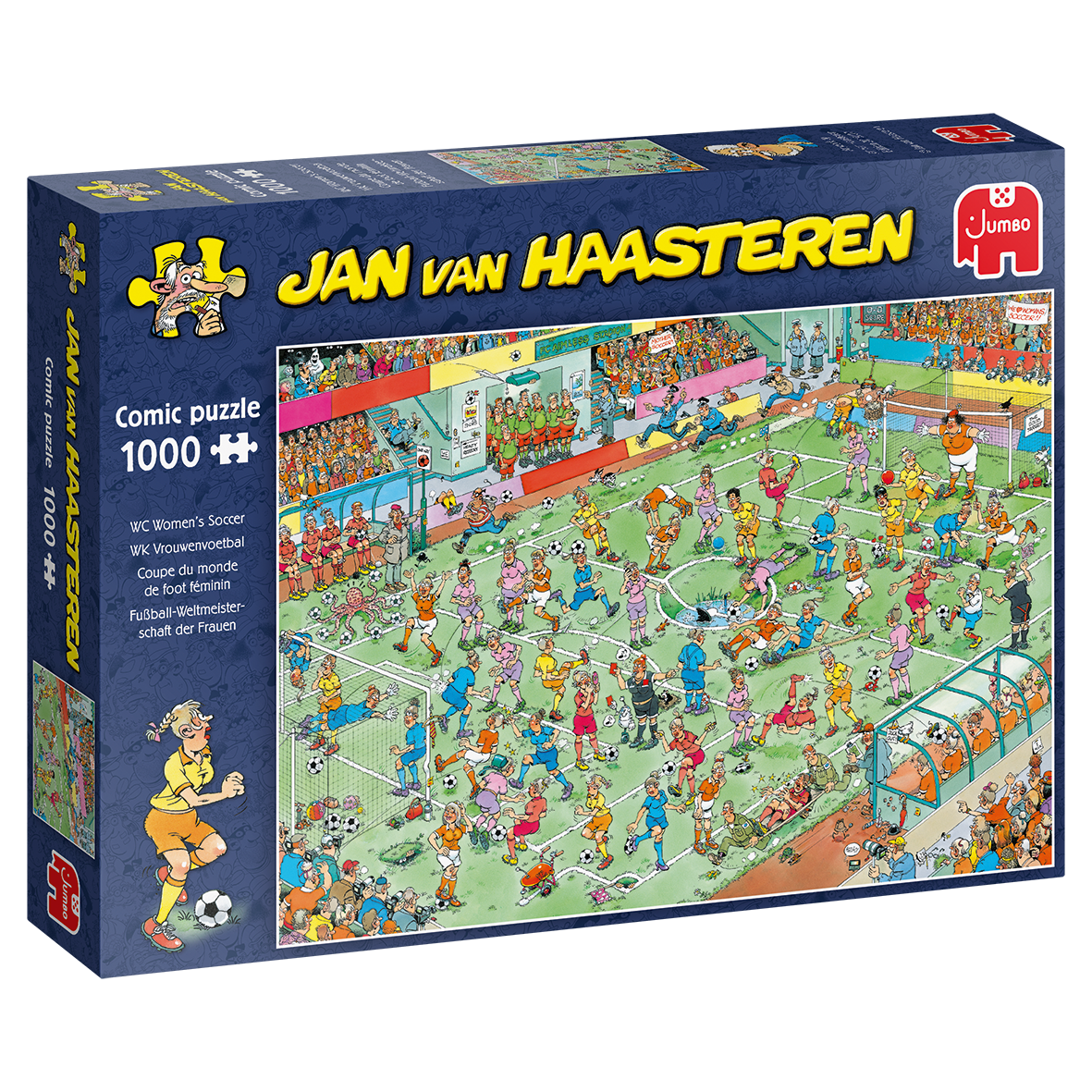 Womens Soccor - Jan Van Haasteren 1000 Piece Jigsaw - Jumbo