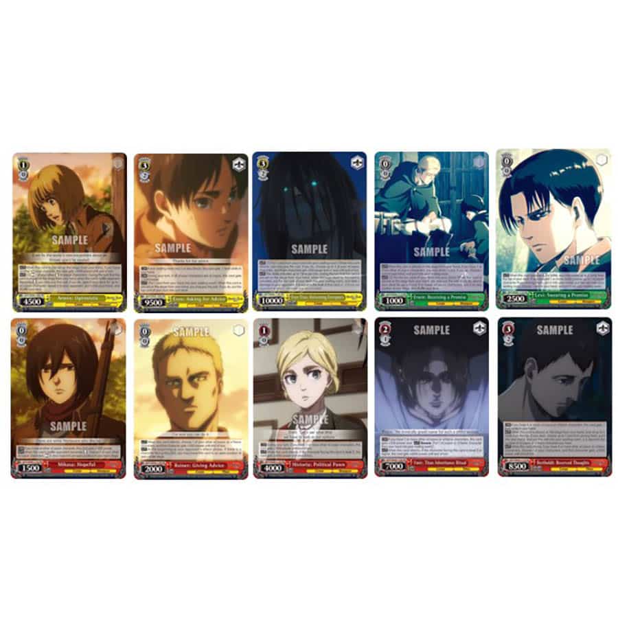 Weiss Schwarz - Attack on Titan: Final Season Booster Pack