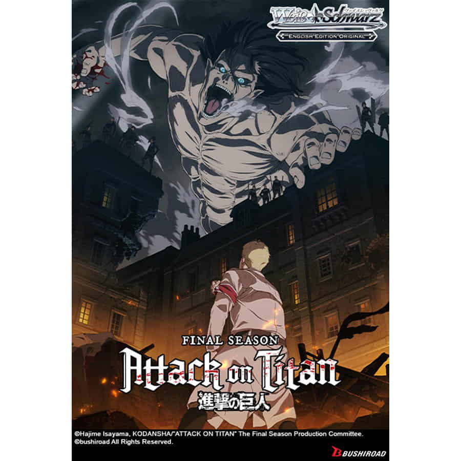 Weiss Schwarz - Attack on Titan: Final Season Booster Pack