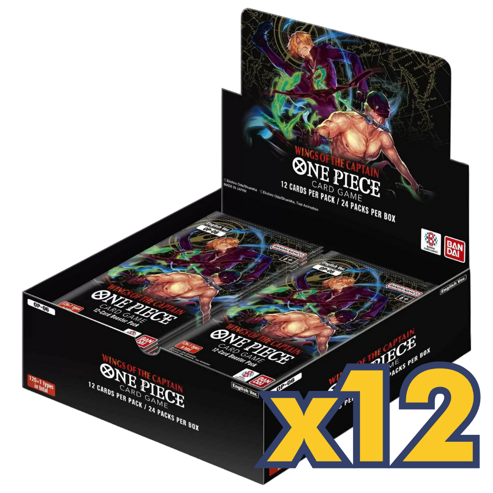 One Piece Card Game Wings of the Captain Booster Case [OP-06]