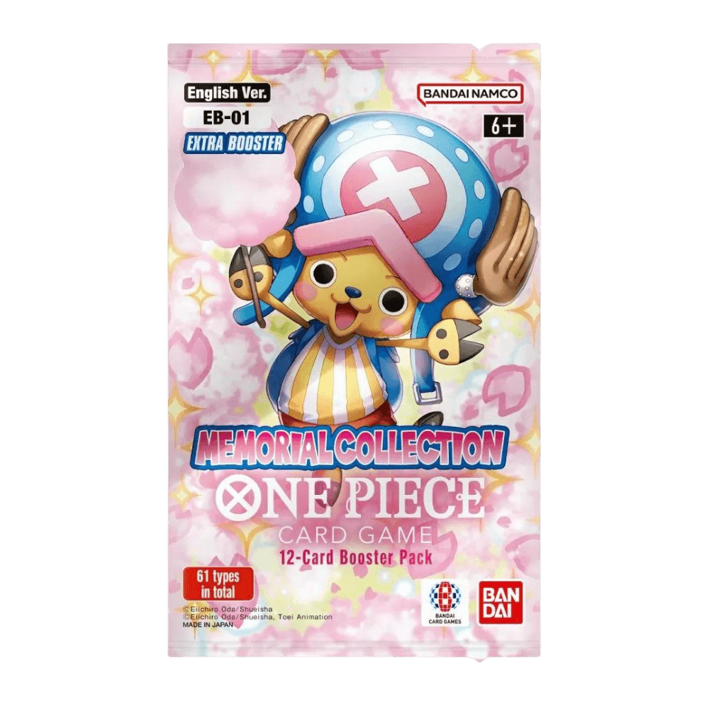 One Piece Card Game Memorial Collection Extra Booster Pack EB-01