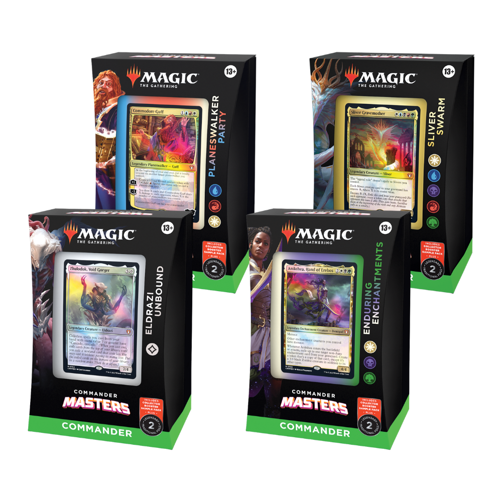 MTG: Commander Masters Collector's Booster Display - IRL Game Shop