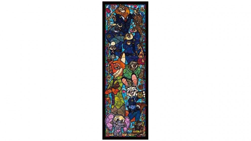 Tenyo Disney Zootopia Stained Glass Puzzle 456 Pcs
