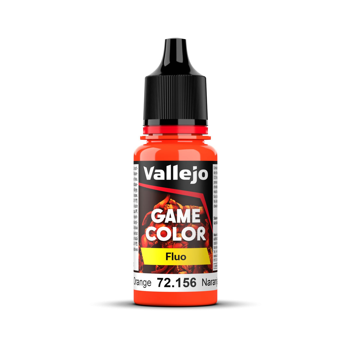 Vallejo Game Colour Fluorescent Orange 18ml