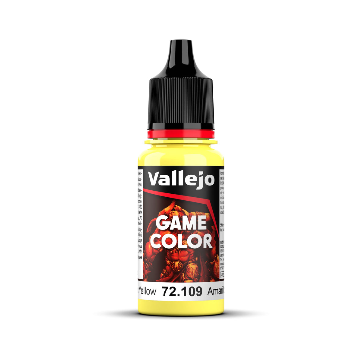 Vallejo Game Colour Toxic Yellow 18ml