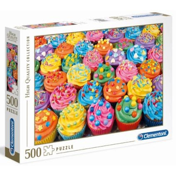 Clementoni Colourful Cupcakes 500 piece Jigsaw