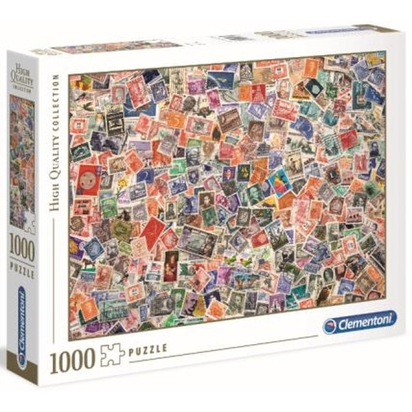 Clementoni Stamps 1000 piece Jigsaw