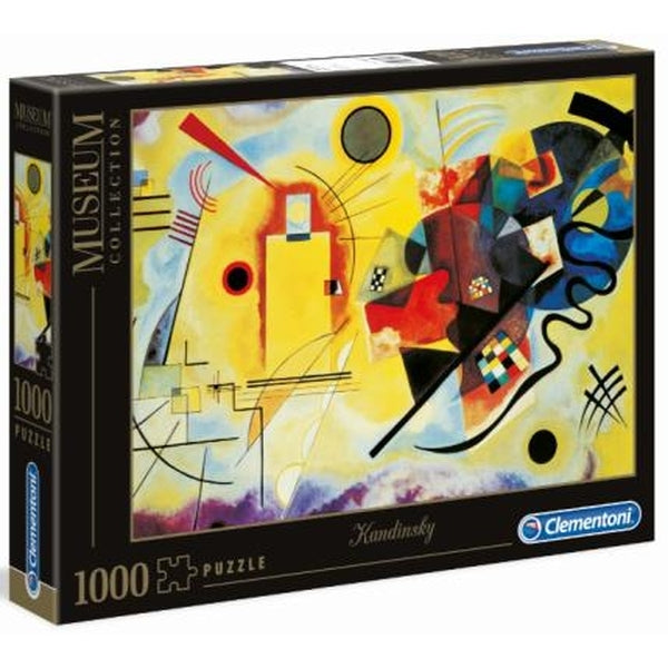 Clementoni Museum Collection - Kandinsky - Yellow-Red-Blue 1000 piece Jigsaw
