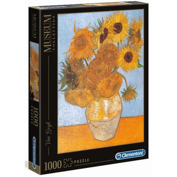 Clementoni Museum Sunflowers (Van Gogh) 1000 Piece Jigsaw