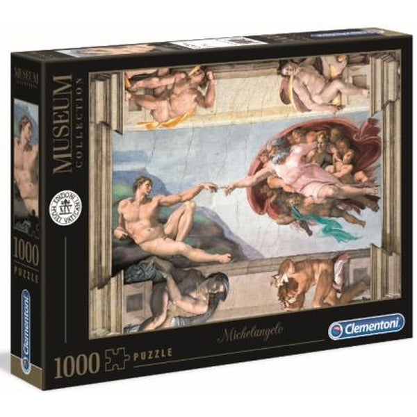 Clementoni Museum Collection - Michelangelo - The Creation of Man 1000 piece Jigsaw
