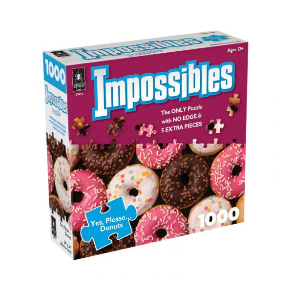 Impossibles - Yes Please Donuts 1000 Piece Jigsaw