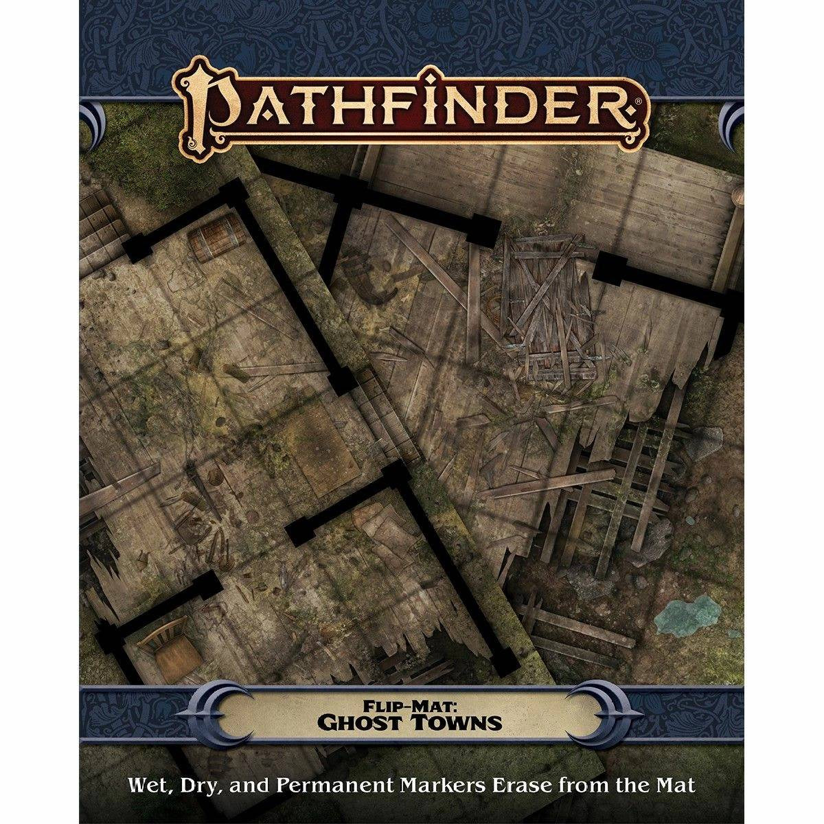 Pathfinder Flip Mat Ghost Towns