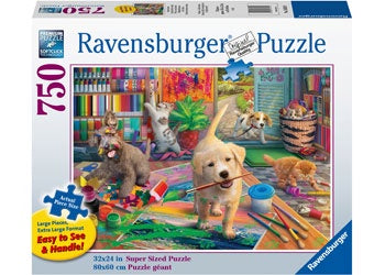 Ravensburger Cute Crafters 750 Piece Large Format Jigsaw
