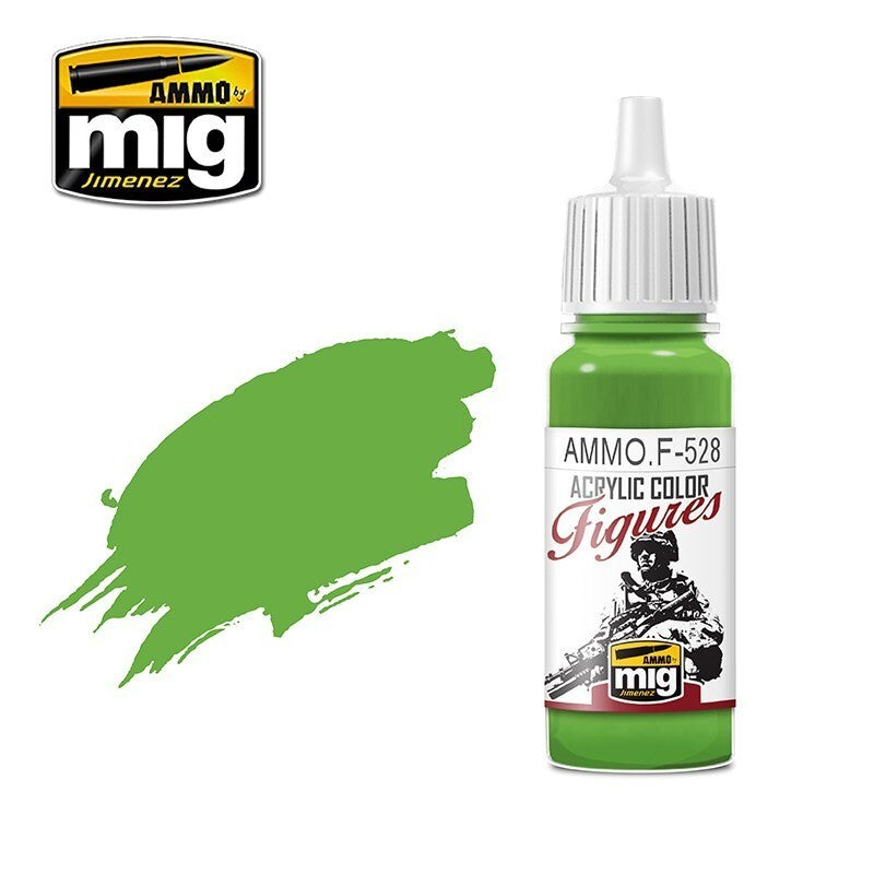 Ammo by MIG Figures Paints Pure Green 17ml