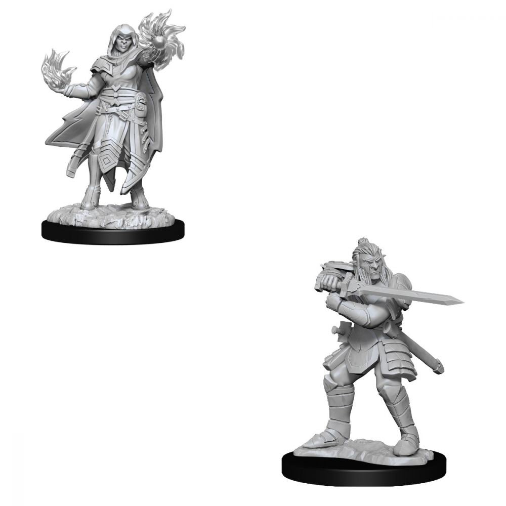 Dungeons &amp; Dragons - Nolzurs Marvelous Unpainted Miniatures Hobgoblin Fighter Male &amp; Hobgoblin Wizard Female