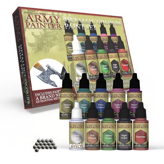 Army Painter Warpaints - Metallic Colours Paint Set