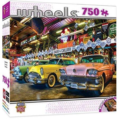 Masterpieces Puzzle Wheels Three Beauties Puzzle 750 pc - Good Games