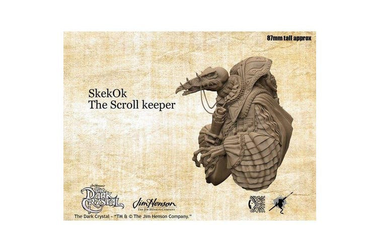Jim Hensons Collectible Models - SkekOk the Scroll Kepper