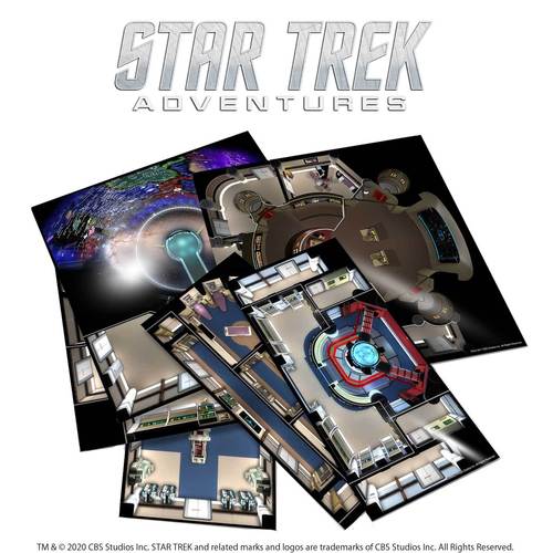 Star Trek Adventures Next Generation Starfleet Deck Tiles