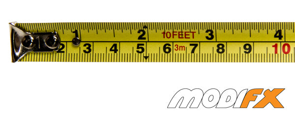 Starrett Measure Stix Steel Tape Measure W/ Adhesive Back - 72 - Inches -  White - WAWAK Sewing Supplies