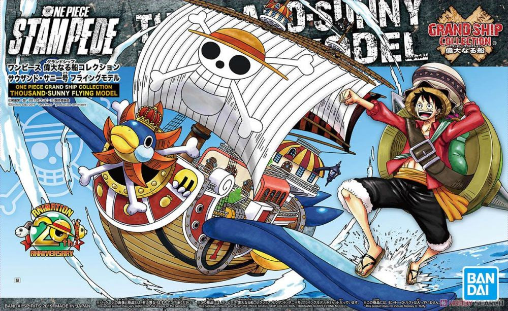 One Piece Grand Ship Collection ThousandSunny Flying Model