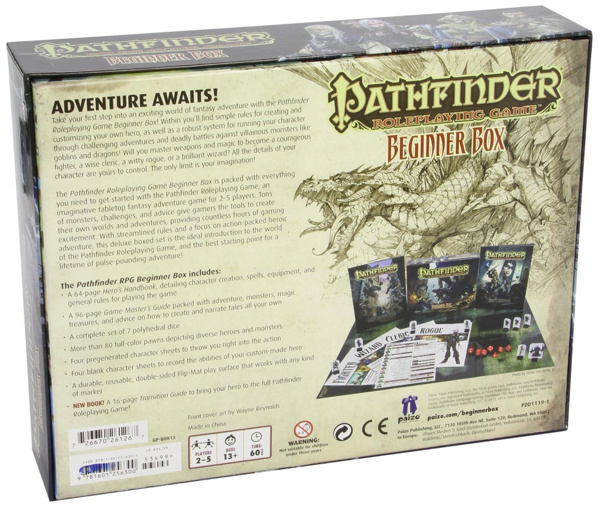Pathfinder Roleplaying Beginner Box